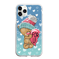 Чехол iPhone 11 Pro матовый Bear for U