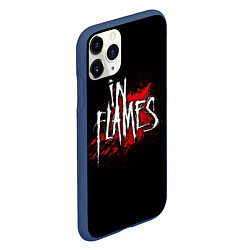 Чехол iPhone 11 Pro матовый In Flames, цвет: 3D-тёмно-синий — фото 2