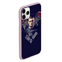 Чехол iPhone 11 Pro матовый Team Habib 1988, цвет: 3D-розовый — фото 2