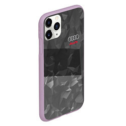 Чехол iPhone 11 Pro матовый AUDI SPORT, цвет: 3D-сиреневый — фото 2
