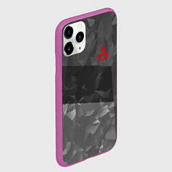 Чехол iPhone 11 Pro матовый MITSUBISHI SPORT, цвет: 3D-фиолетовый — фото 2