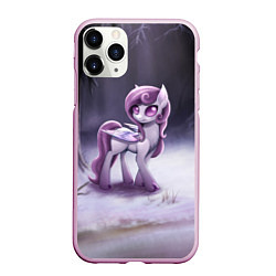 Чехол iPhone 11 Pro матовый Violet Pony, цвет: 3D-розовый