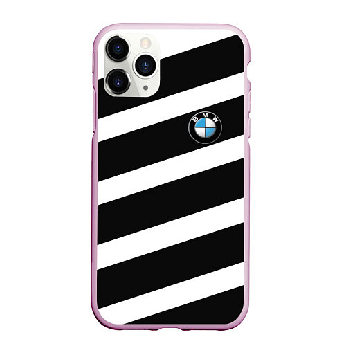 Чехол iPhone 11 Pro матовый BMW G&W / 3D-Розовый – фото 1