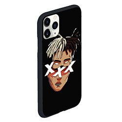 Чехол iPhone 11 Pro матовый XXXTentacion Head, цвет: 3D-черный — фото 2