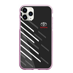 Чехол iPhone 11 Pro матовый Toyota: White Rays