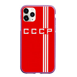 Чехол iPhone 11 Pro матовый Cборная СССР