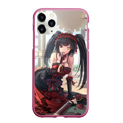 Чехол iPhone 11 Pro матовый Kurumi Tokisaki