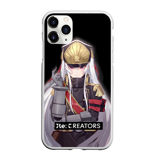 Чехол iPhone 11 Pro матовый Re:Creators / 3D-Белый – фото 1