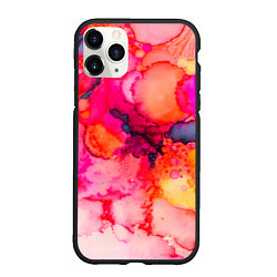 Чехол iPhone 11 Pro матовый Весенние краски