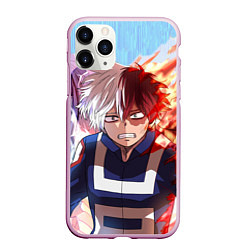 Чехол iPhone 11 Pro матовый My Hero Academia напрягся