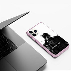 Чехол iPhone 11 Pro матовый Tom Clancys Soldier, цвет: 3D-розовый — фото 2