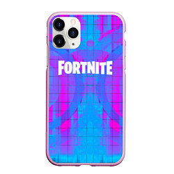 Чехол iPhone 11 Pro матовый Fortnite: Acid Neon, цвет: 3D-розовый