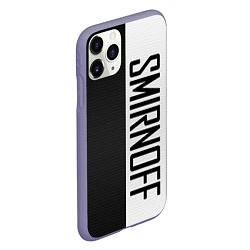 Чехол iPhone 11 Pro матовый SMIRNOFF, цвет: 3D-серый — фото 2