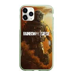 Чехол iPhone 11 Pro матовый Rainbow Six Siege: Outbreak