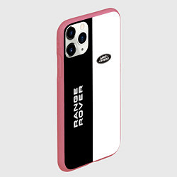 Чехол iPhone 11 Pro матовый Land Rover: Range Rover, цвет: 3D-малиновый — фото 2