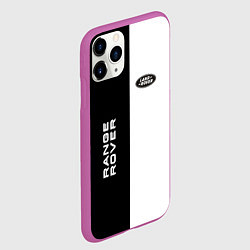Чехол iPhone 11 Pro матовый Land Rover: Range Rover, цвет: 3D-фиолетовый — фото 2