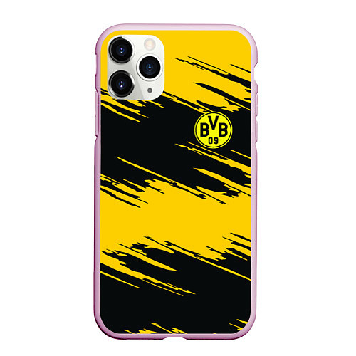 Чехол iPhone 11 Pro матовый BVB 09: Yellow Breaks / 3D-Розовый – фото 1