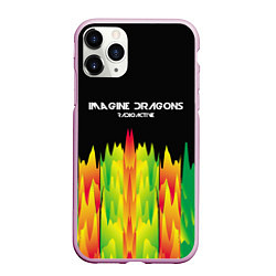 Чехол iPhone 11 Pro матовый Imagine Dragons: Radioactive