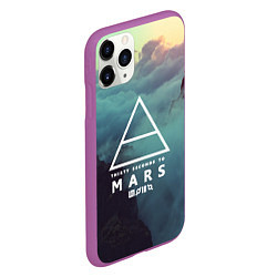 Чехол iPhone 11 Pro матовый 30 STM: Dark Heaven, цвет: 3D-фиолетовый — фото 2