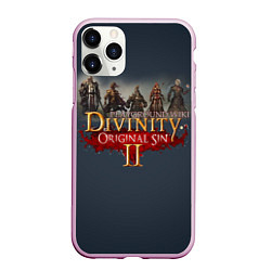 Чехол iPhone 11 Pro матовый Divinity: Original Sin, цвет: 3D-розовый