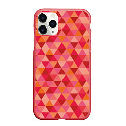 Чехол iPhone 11 Pro матовый Hipster Red