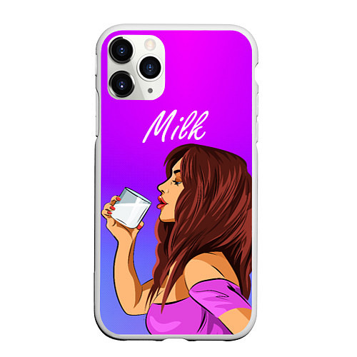 Чехол iPhone 11 Pro матовый Pop art / 3D-Белый – фото 1