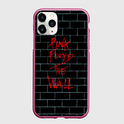 Чехол iPhone 11 Pro матовый Pink Floyd: The Wall, цвет: 3D-малиновый