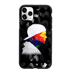 Чехол iPhone 11 Pro матовый Avicii: Stories, цвет: 3D-черный