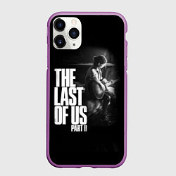 Чехол iPhone 11 Pro матовый The Last of Us: Part II, цвет: 3D-фиолетовый