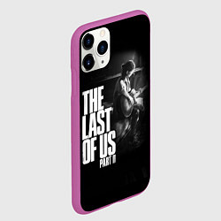 Чехол iPhone 11 Pro матовый The Last of Us: Part II, цвет: 3D-фиолетовый — фото 2
