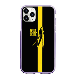 Чехол iPhone 11 Pro матовый Kill Bill, цвет: 3D-светло-сиреневый