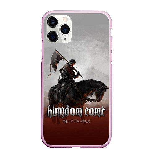 Чехол iPhone 11 Pro матовый Kingdom Come: Knight Henry / 3D-Розовый – фото 1