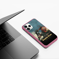 Чехол iPhone 11 Pro матовый Kingdom Come: Deliverance, цвет: 3D-малиновый — фото 2