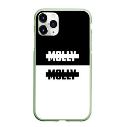 Чехол iPhone 11 Pro матовый Molly: Black & White