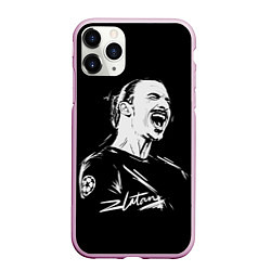 Чехол iPhone 11 Pro матовый Zlatan Ibrahimovic, цвет: 3D-розовый