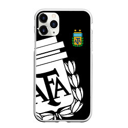 Чехол iPhone 11 Pro матовый Argentina Team: Exclusive, цвет: 3D-белый