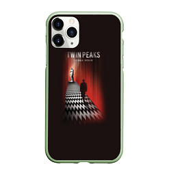 Чехол iPhone 11 Pro матовый Twin Peaks: Firewalk with me, цвет: 3D-салатовый