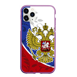 Чехол iPhone 11 Pro матовый Российская душа