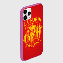 Чехол iPhone 11 Pro матовый La Furia, цвет: 3D-фиолетовый — фото 2