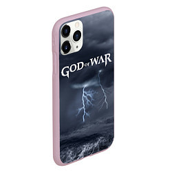 Чехол iPhone 11 Pro матовый God of War: Storm, цвет: 3D-розовый — фото 2