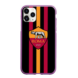 Чехол iPhone 11 Pro матовый FC Roma 1927, цвет: 3D-фиолетовый