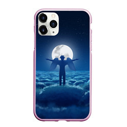 Чехол iPhone 11 Pro матовый XXXTentacion: Moon Angel, цвет: 3D-розовый