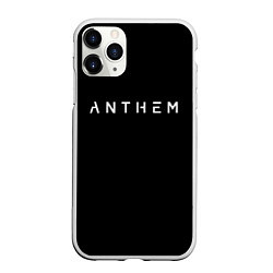 Чехол iPhone 11 Pro матовый ANTHEM: Black Style