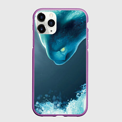 Чехол iPhone 11 Pro матовый Dota 2: Morphling, цвет: 3D-фиолетовый