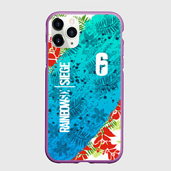 Чехол iPhone 11 Pro матовый Rainbow Six: Sunsplash Pack, цвет: 3D-фиолетовый