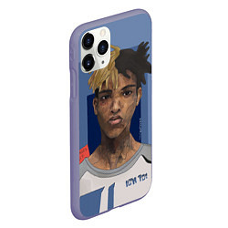 Чехол iPhone 11 Pro матовый XXXTentacion Art, цвет: 3D-серый — фото 2