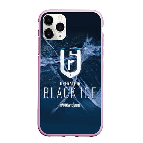 Чехол iPhone 11 Pro матовый Operation Black Ice / 3D-Розовый – фото 1