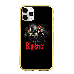 Чехол iPhone 11 Pro матовый Slipknot Band