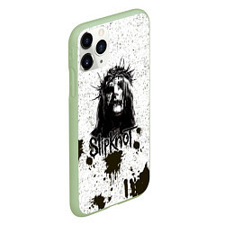 Чехол iPhone 11 Pro матовый Slipknot Demon, цвет: 3D-салатовый — фото 2