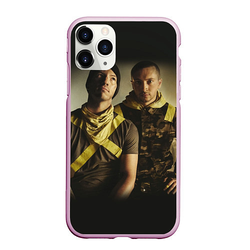 Чехол iPhone 11 Pro матовый 21 Pilots Boys / 3D-Розовый – фото 1